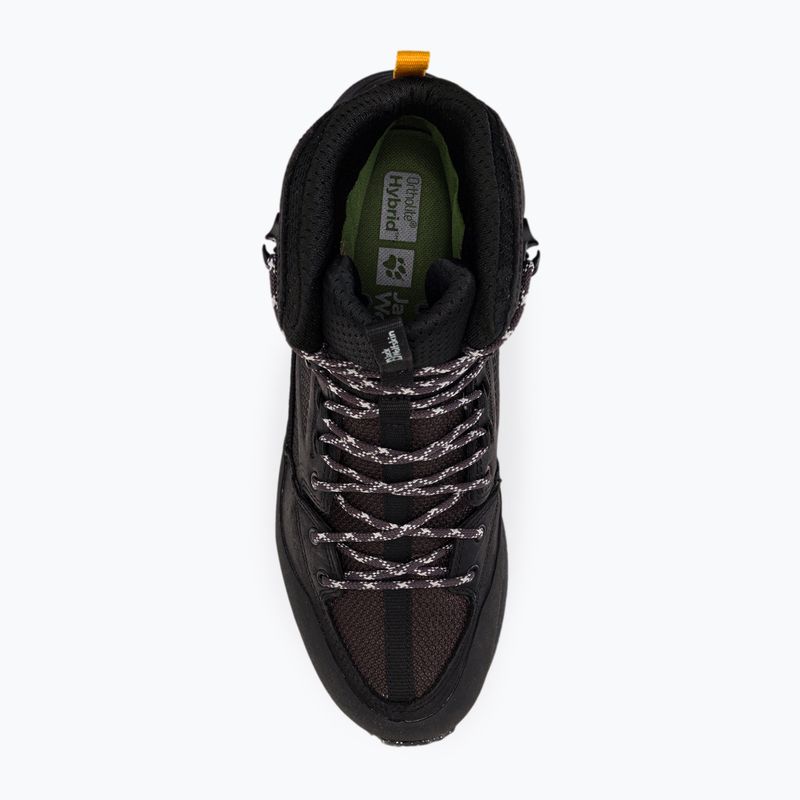 Jack Wolfskin stivali da trekking da uomo Terraquest Texapore Mid nero 6