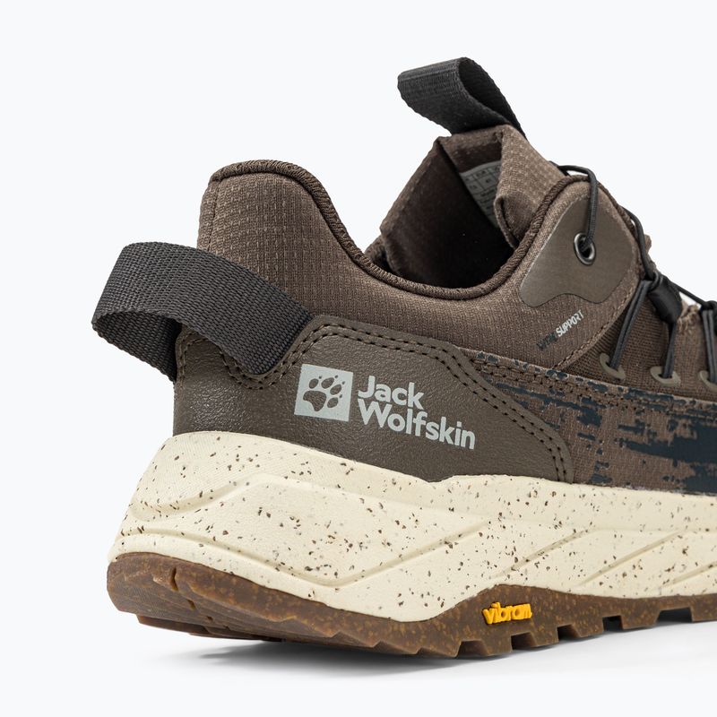 Jack Wolfskin scarpe da trekking da uomo Terraquest Low cocco marrone 9