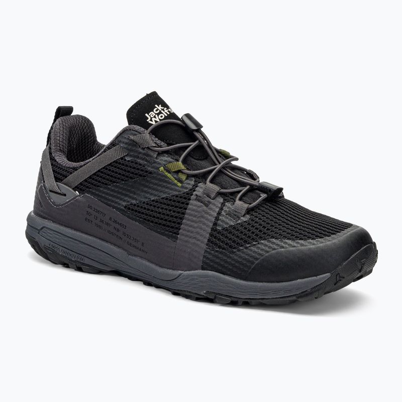 Jack Wolfskin scarpe da trekking da uomo Spirit Low nero