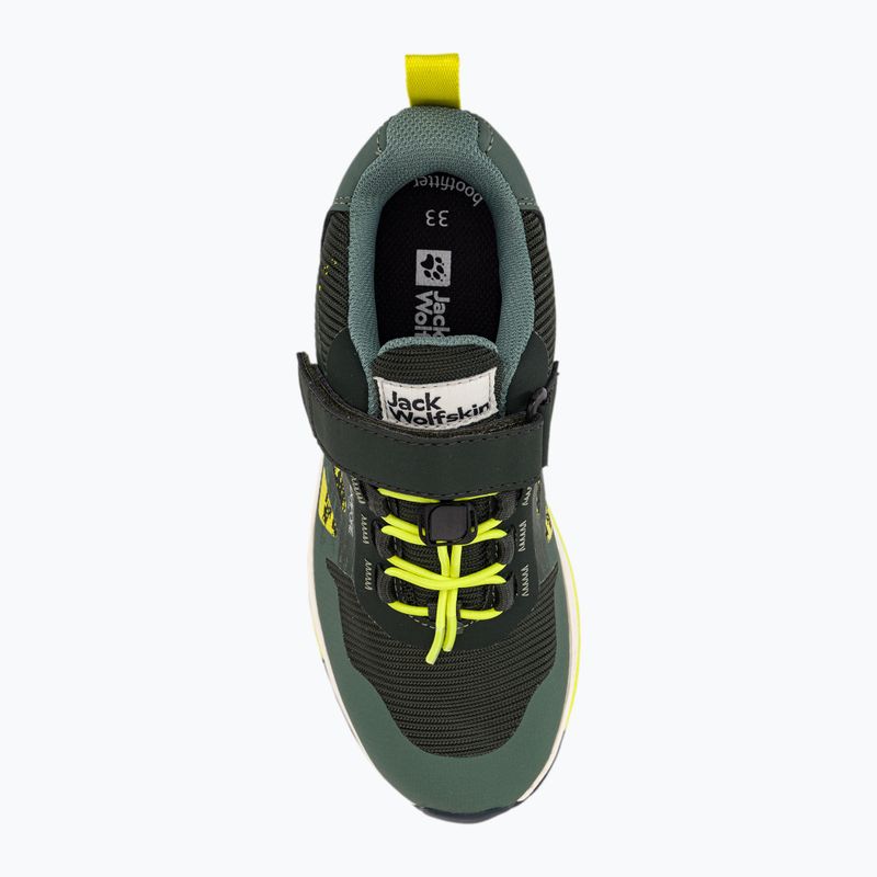 Jack Wolfskin Vili Hiker Texapore Low verde ardesia, scarpe da trekking per bambini 6
