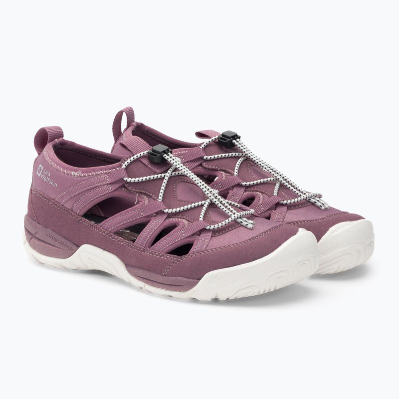 Sandali da trekking per bambini Jack Wolfskin Vili ash mauve 4