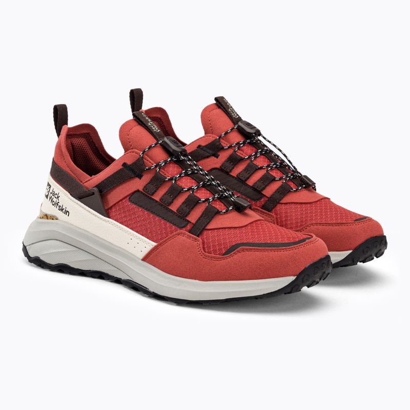 Jack Wolfskin scarpe da trekking da uomo Dromoventure Athletic Low barn rosso 4