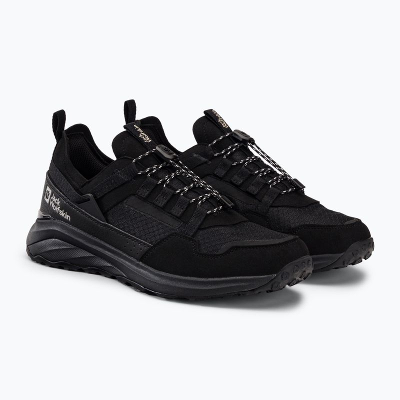 Jack Wolfskin scarpe da trekking da uomo Dromoventure Athletic Low nero 4