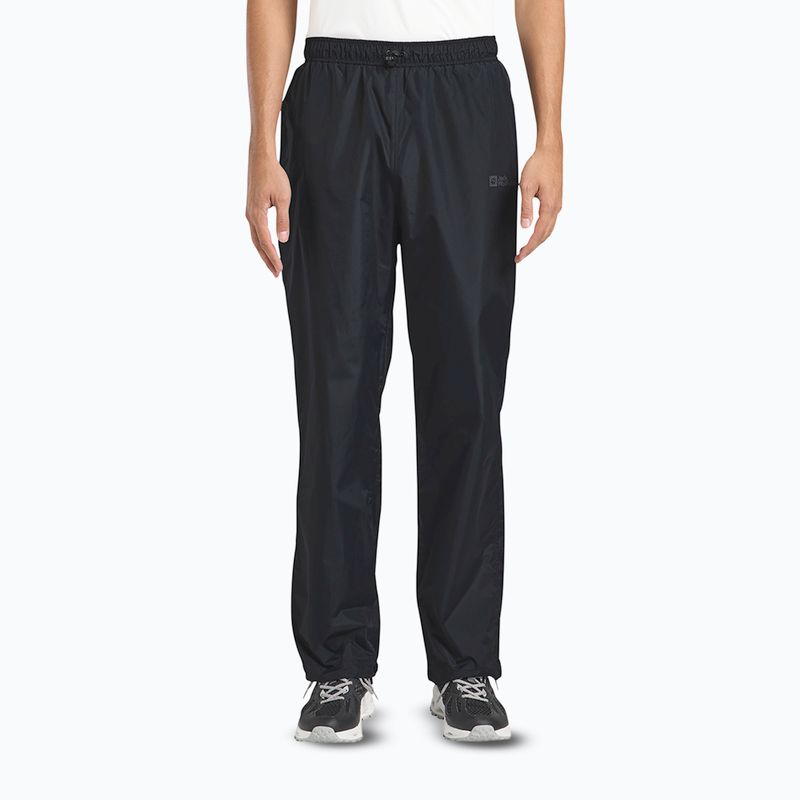Pantaloni Jack Wolfskin Rainy Day nero