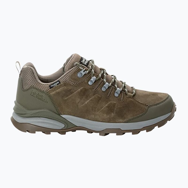 Jack Wolfskin Refugio Texapore Low, Scarpe da trekking da uomo, caffè freddo 9