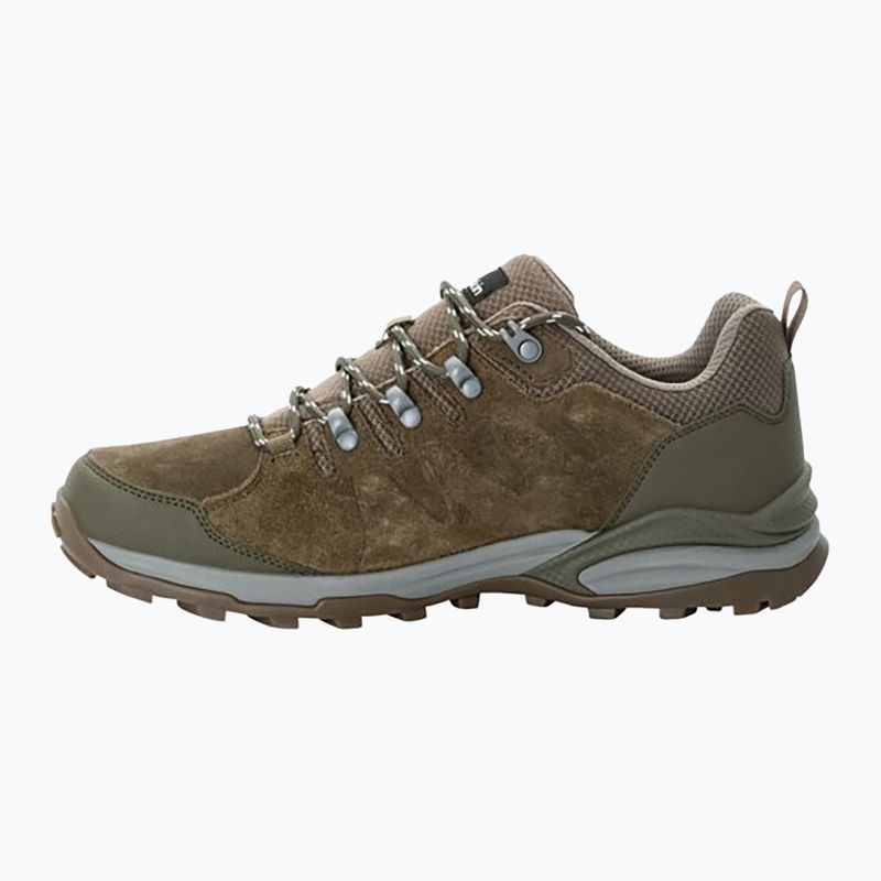 Jack Wolfskin Refugio Texapore Low, Scarpe da trekking da uomo, caffè freddo 10