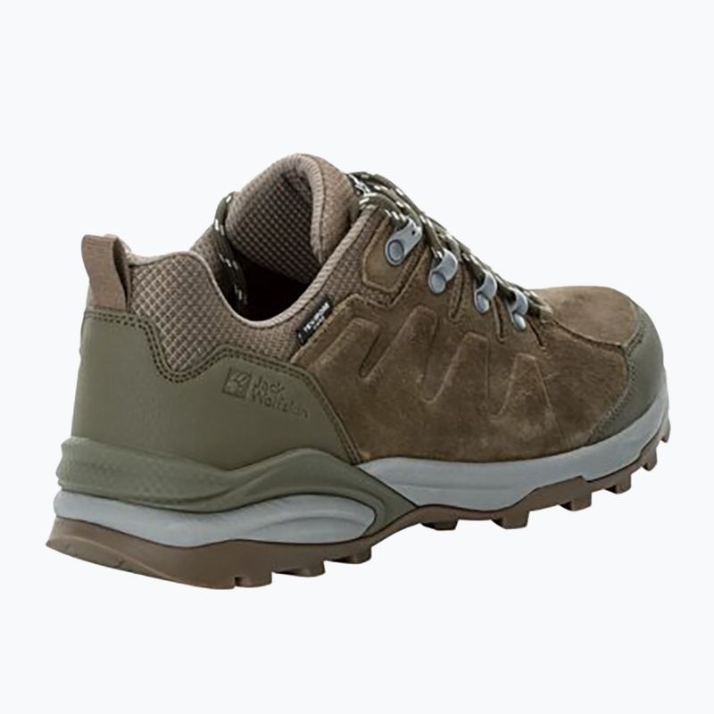 Jack Wolfskin Refugio Texapore Low, Scarpe da trekking da uomo, caffè freddo 11