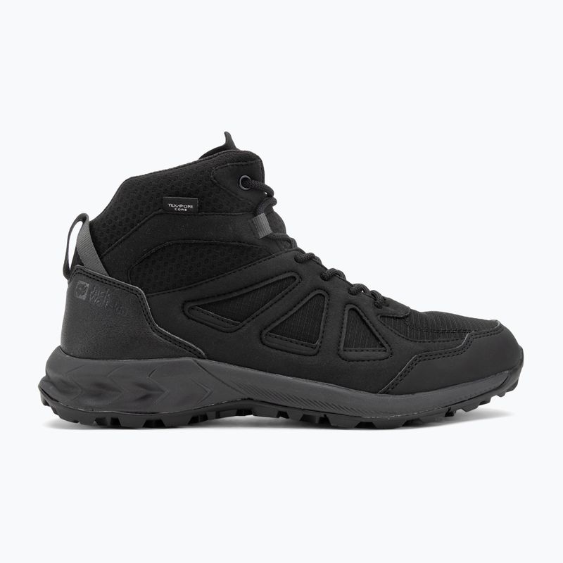 Scarpe da trekking da uomo Jack Wolfskin Woodland 2 Texapore Mid nere 2