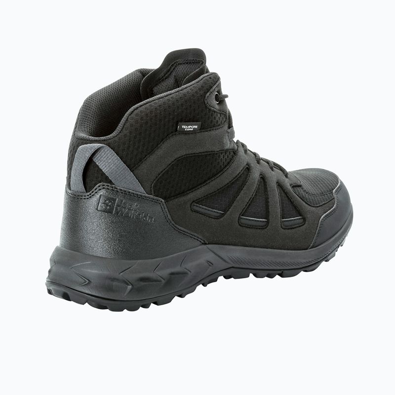 Scarpe da trekking da uomo Jack Wolfskin Woodland 2 Texapore Mid nere 9