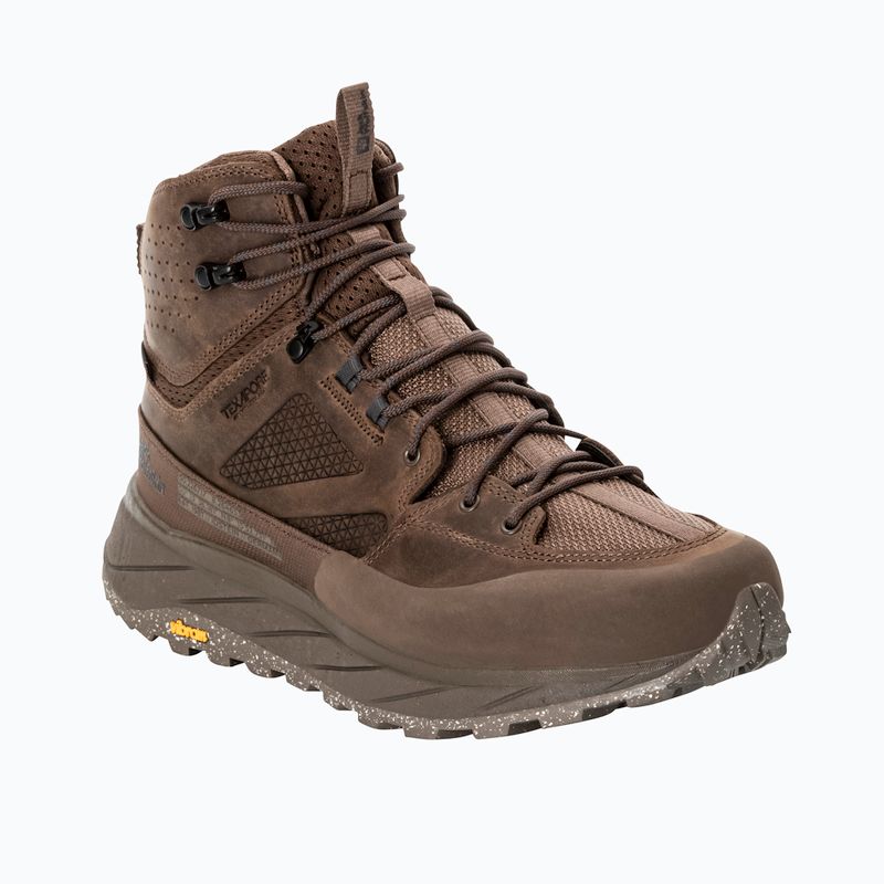 Scarpe da trekking da uomo Jack Wolfskin Terraquest Texapore Mid bear 8