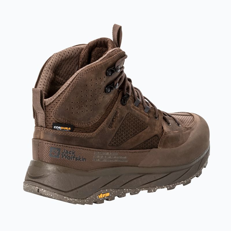 Scarpe da trekking da uomo Jack Wolfskin Terraquest Texapore Mid bear 9