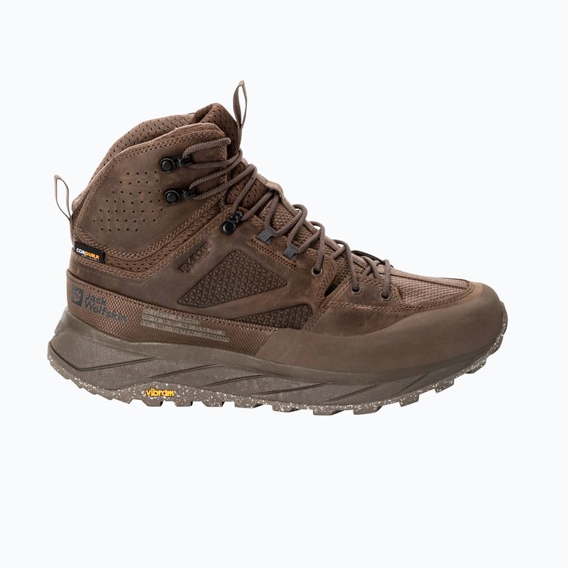 Scarpe da trekking da uomo Jack Wolfskin Terraquest Texapore Mid bear 10