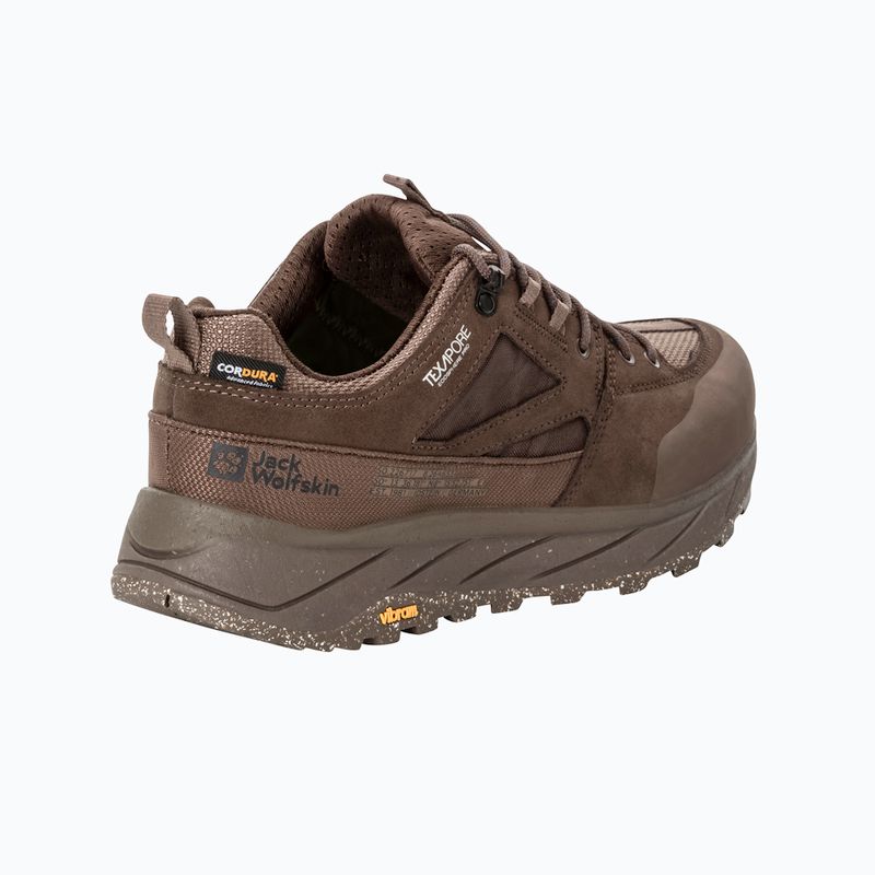 Scarpe da trekking da uomo Jack Wolfskin Terraquest Texapore Low gecko bear 2