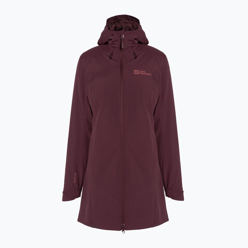 Jack Wolfskin giacca invernale da donna Heidelstein Ins marrone scuro 7