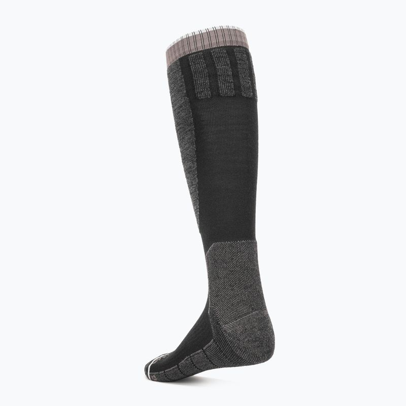 Jack Wolfskin Ski Merino H C calze da trekking nero 2