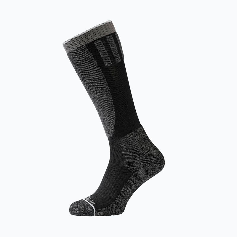 Jack Wolfskin Ski Merino H C calze da trekking nero 4