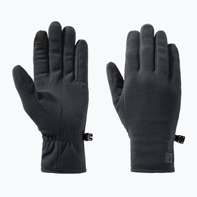Guanti da trekking Jack Wolfskin Real Stuff nero