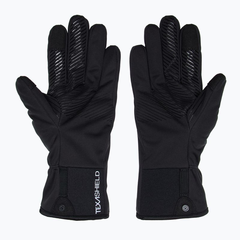 Guanti da ciclismo Jack Wolfskin Morobbia Light nero 3