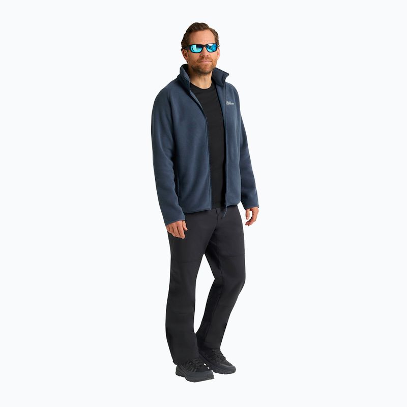 Maglia termica a maniche lunghe da uomo Jack Wolfskin Sky Thermal nera 2