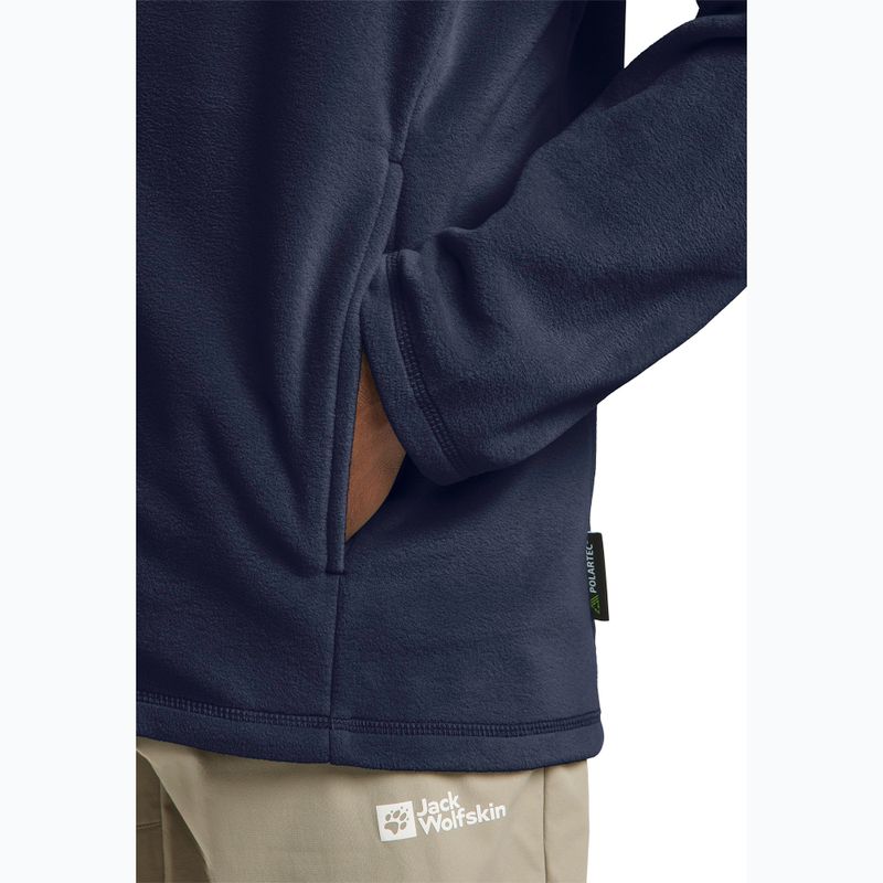 Felpa da trekking Jack Wolfskin Taunus Fz da uomo 6