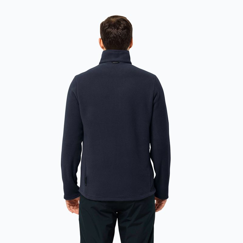 Jack Wolfskin giacca in pile da uomo Winterstein Fz blu notte 2