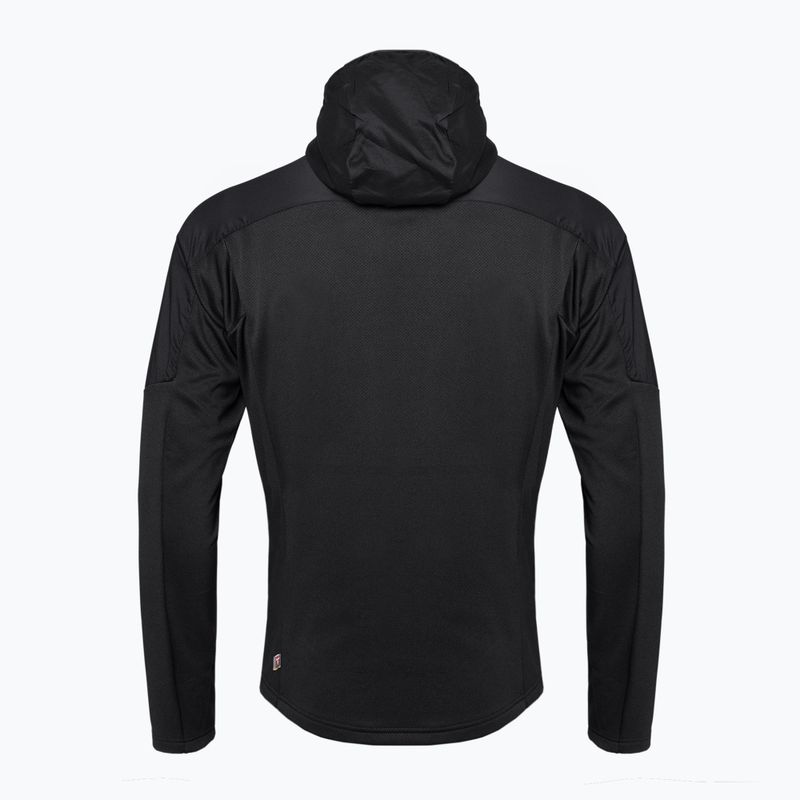 Giacca ibrida da uomo Jack Wolfskin Alpgrat Pro Ins Fz nera 6
