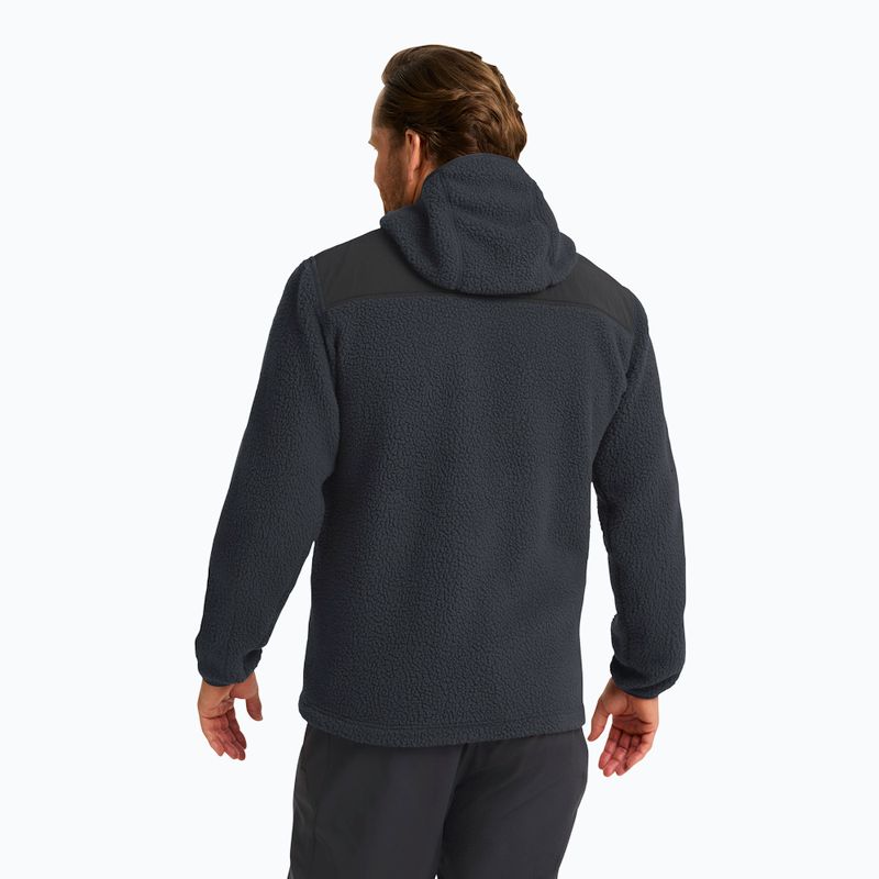 Felpa in pile Kammweg Pile Fz phantom da uomo di Jack Wolfskin 3