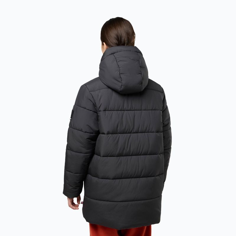 Jack Wolfskin Teen Ins Long granite giacca isolante da bambino nera 2