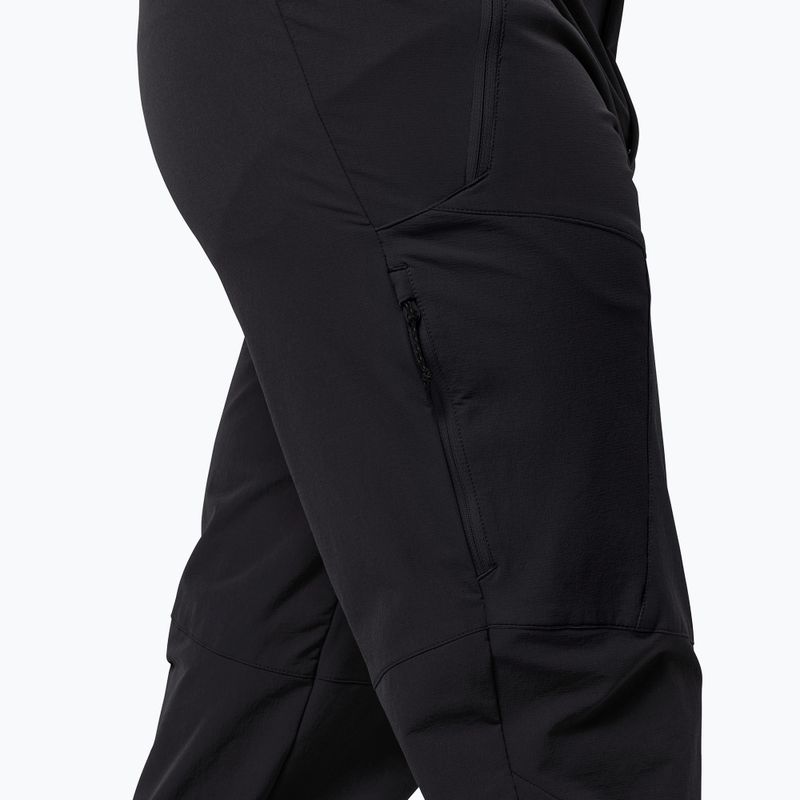 Pantaloni da trekking Jack Wolfskin da uomo Glastal Winter nero 5
