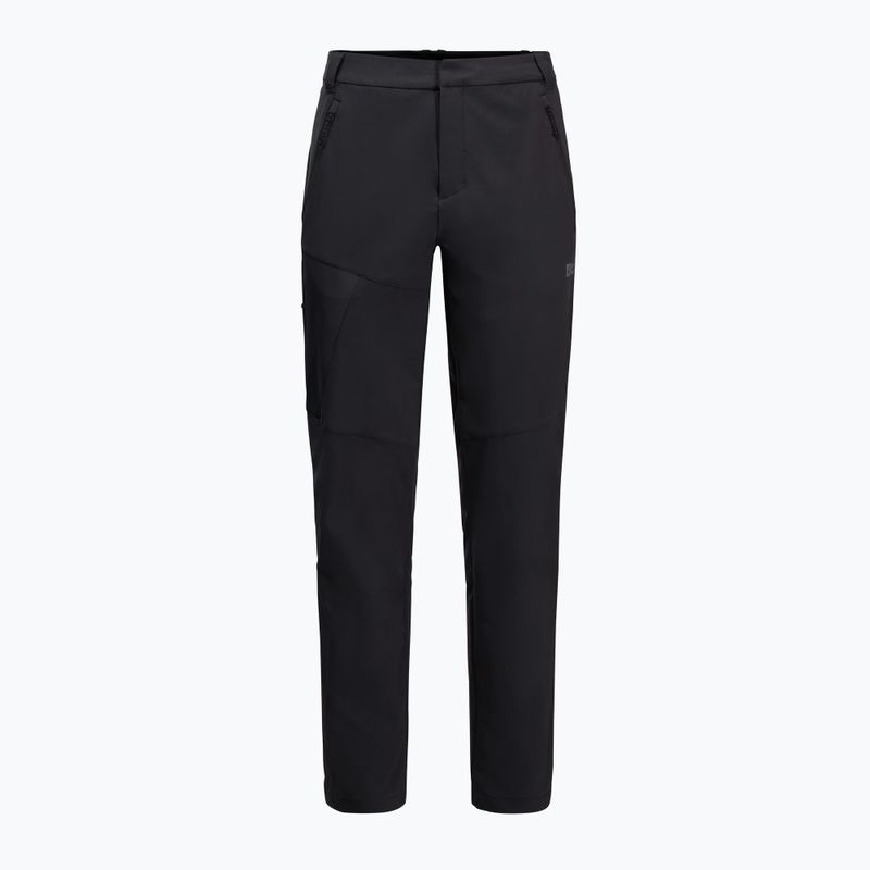 Pantaloni da trekking Jack Wolfskin da uomo Glastal Winter nero 6