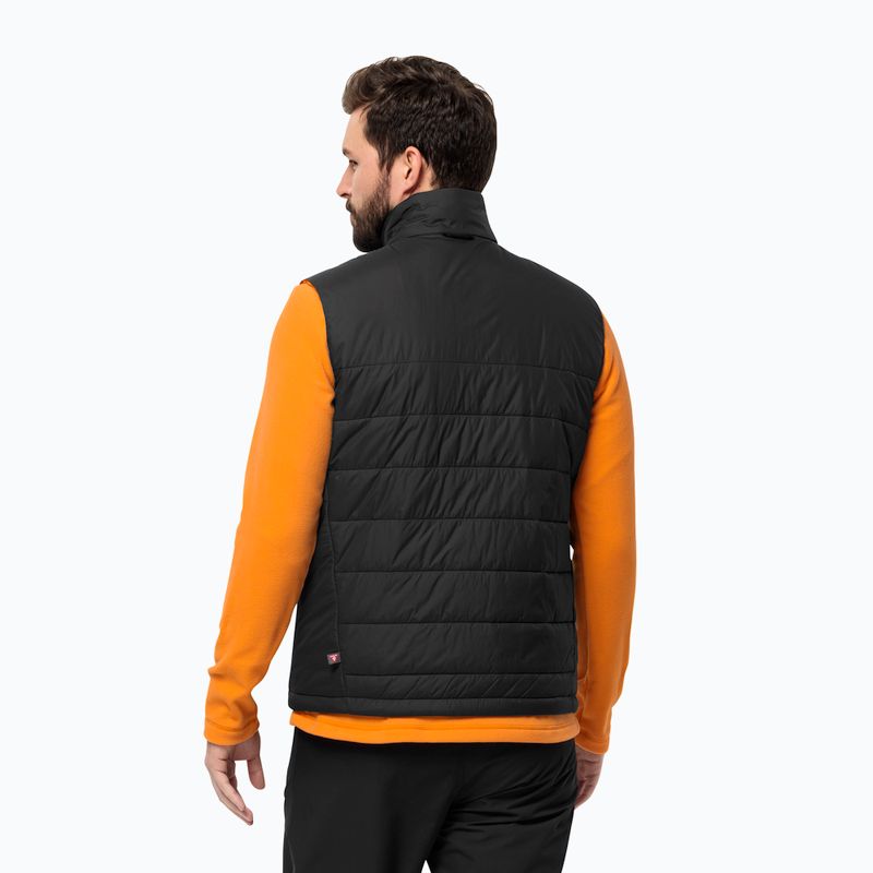 Jack Wolfskin uomo senza maniche da trekking Lapawa Ins nero 2