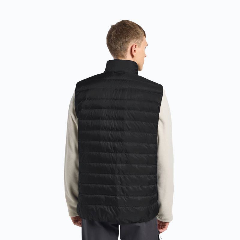 Uomo Jack Wolfskin Pilvi Down senza maniche nero 3