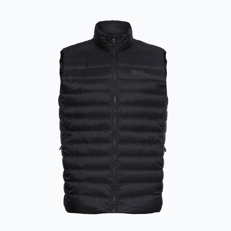 Uomo Jack Wolfskin Pilvi Down senza maniche nero 7
