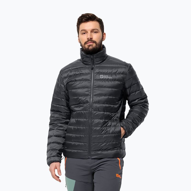 Piumino Jack Wolfskin da uomo Pilvi Down nero