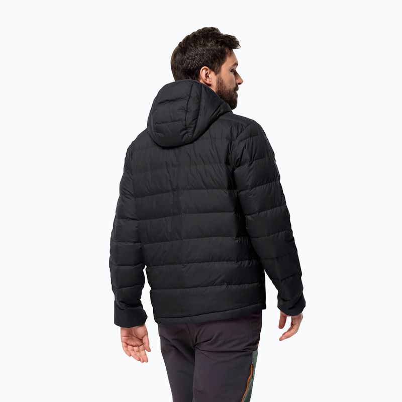 Jack Wolfskin Ather Down Hoody nero per uomo 2