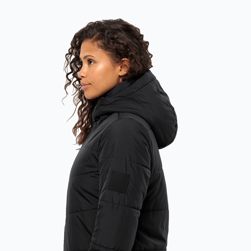 Giacca piumino donna Jack Wolfskin Deutzer Coat nero 4