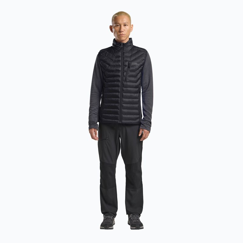 Gilet da uomo Jack Wolfskin Routeburn Pro Ins nero 2