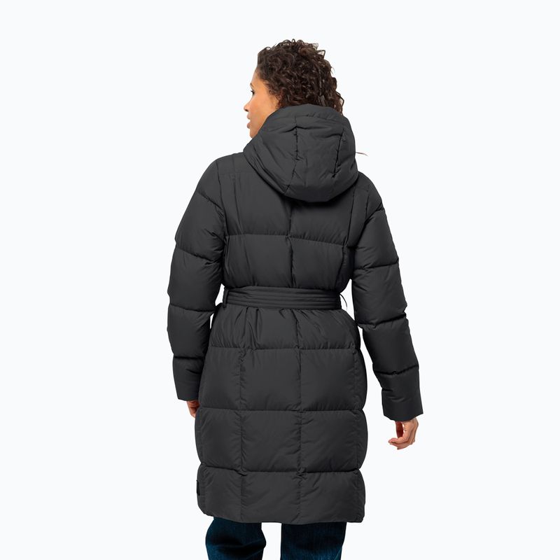 Piumino Jack Wolfskin da donna Frozen Lake nero 2