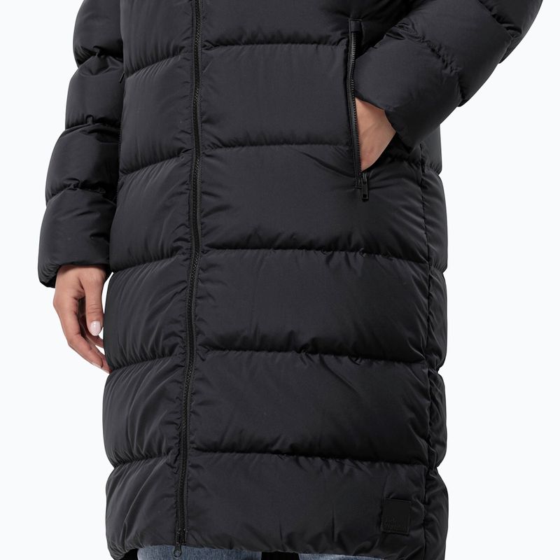 Piumino Jack Wolfskin da donna Frozen Palace nero 5