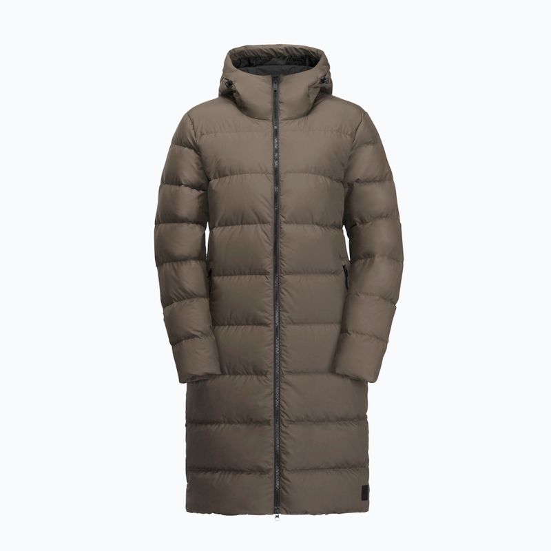Piumino Jack Wolfskin Frozen Palace da donna, caffè freddo 6