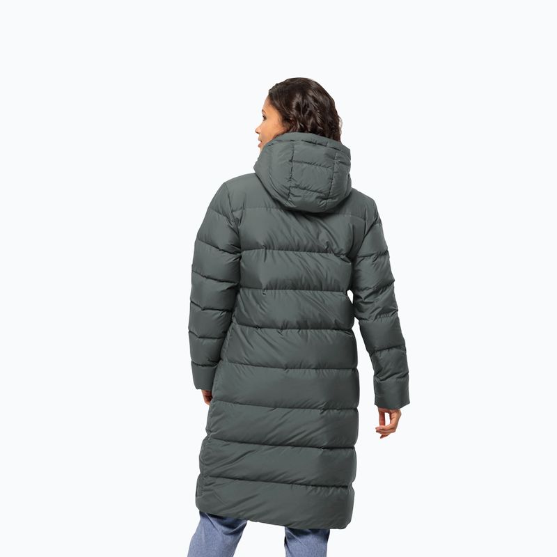 Jack Wolfskin piumino Frozen Palace donna verde ardesia 2