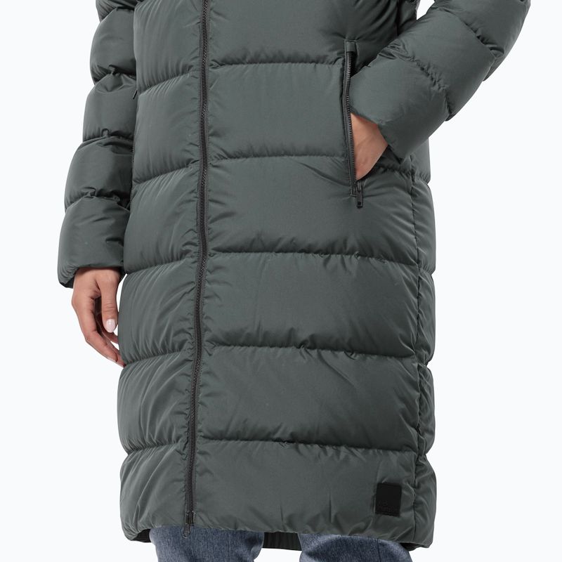 Jack Wolfskin piumino Frozen Palace donna verde ardesia 4