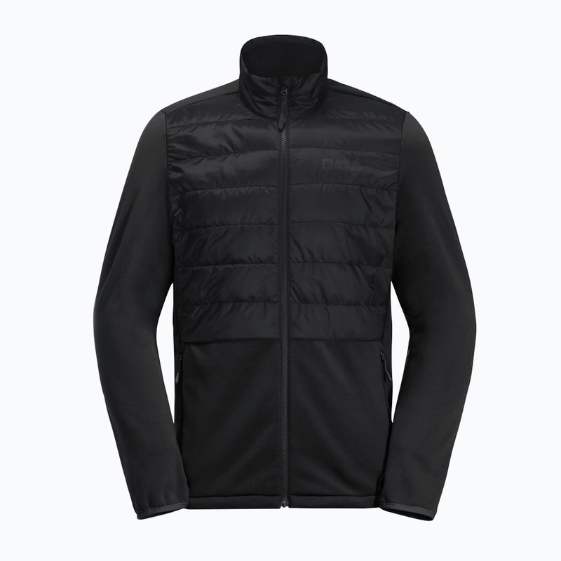 Jack Wolfskin giacca 3in1 da uomo Feldberg Luntal 3in1 nero 10