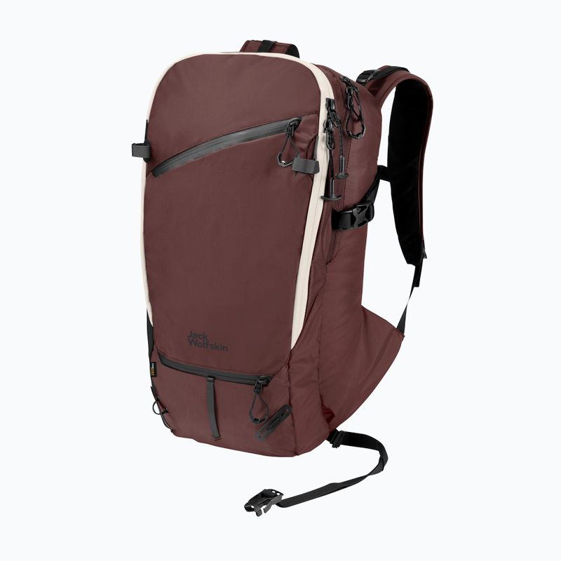 Jack Wolfskin Alpspitze 25 l zaino da sci marrone scuro 2