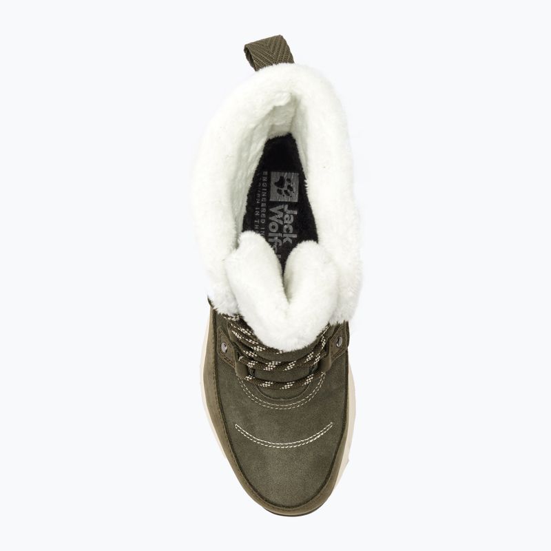 Jack Wolfskin donna stivali da neve Dromoventure Texapore High island moss 7