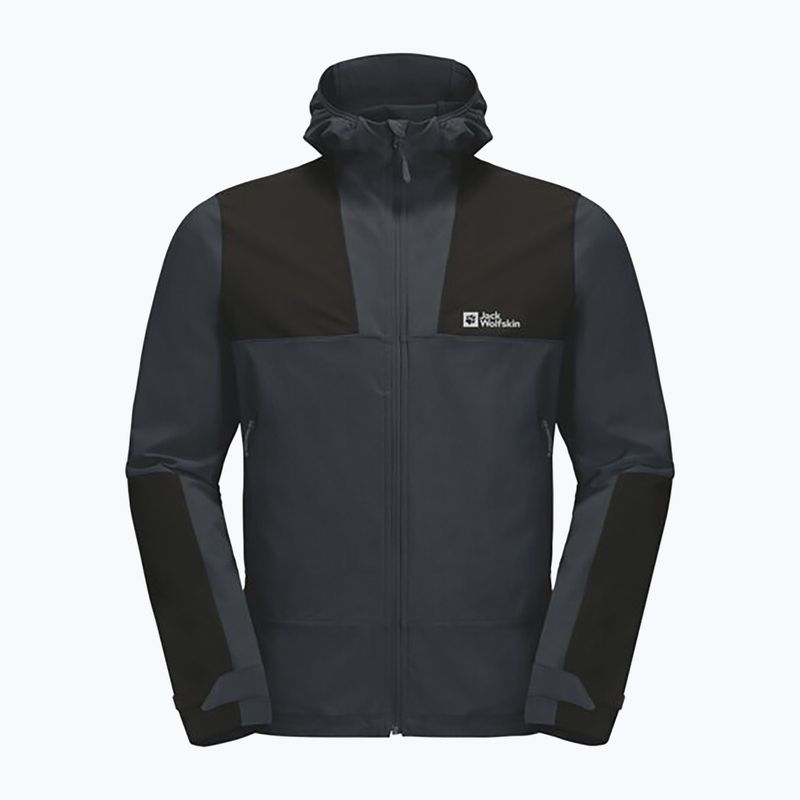 Giacca softshell Jack Wolfskin Andur phantom da uomo 6