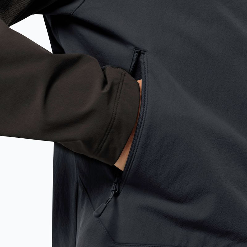 Giacca softshell Jack Wolfskin Andur phantom da uomo 3