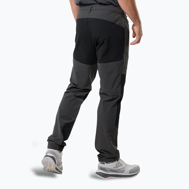 Pantaloni softshell da uomo Jack Wolfskin Andur phantom 2