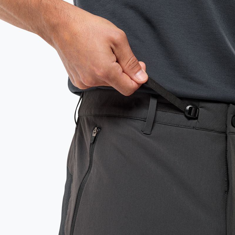 Pantaloni softshell da uomo Jack Wolfskin Andur phantom 4