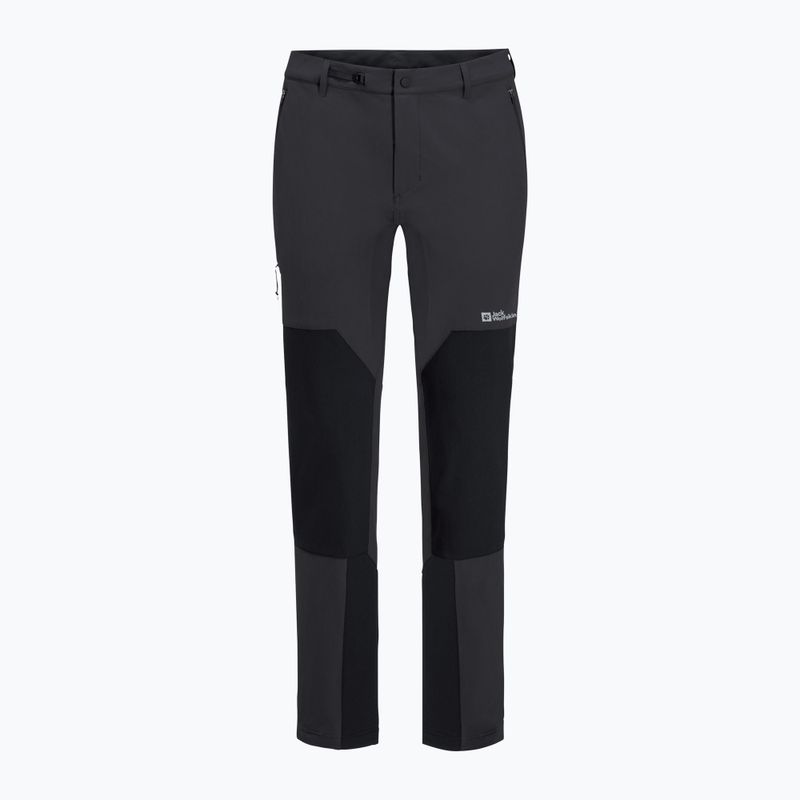 Pantaloni softshell da uomo Jack Wolfskin Andur phantom 6